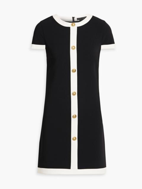 Alice + Olivia Crepe mini dress