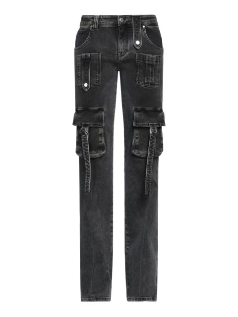 Blumarine Grey Women's Denim Pants