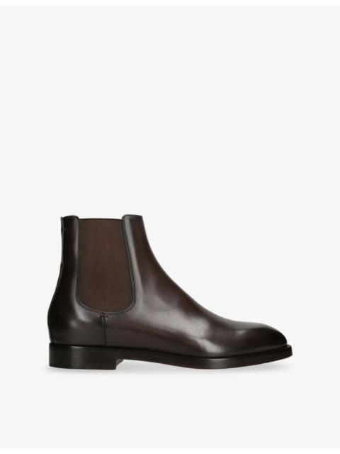 ZEGNA Torino Leather Chelsea Boots