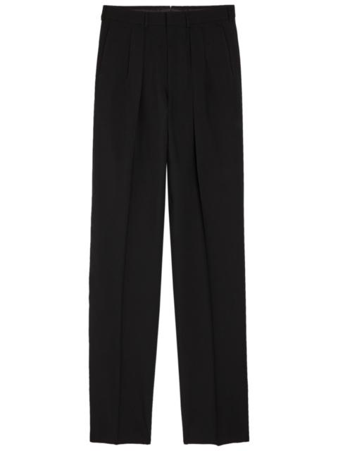 TOM FORD Tom Ford Double Pleat Wool-blend Trousers