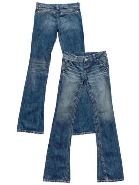 Hysteric Glamour moussy Japan Lowrise Bootcut Flare Denim Jeans 30x34 .5