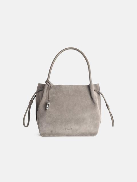 Tod's GREY SUEDE BAG