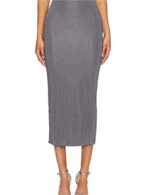 ALEX PERRY Crystal Skirt