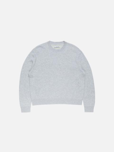 Acne Studios Cashmere jumper - Cold grey melange