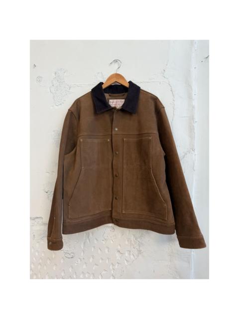 FILSON Filson Roughout Leather Short Cruiser Jacket