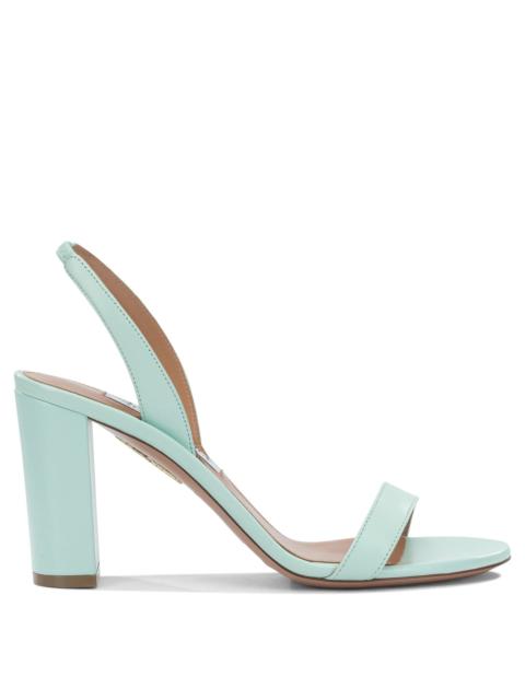 AQUAZZURA Aquazzura So Nude Block 85mm Heeled Sandals
