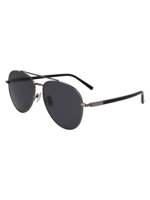FERRAGAMO Ferragamo Grey Pilot Men's Sunglasses SF316S 027 61
