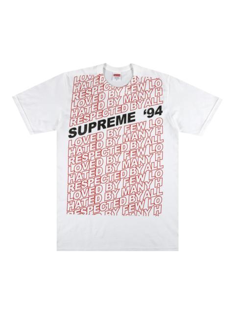 Supreme Supreme Respected Tee 'White'
