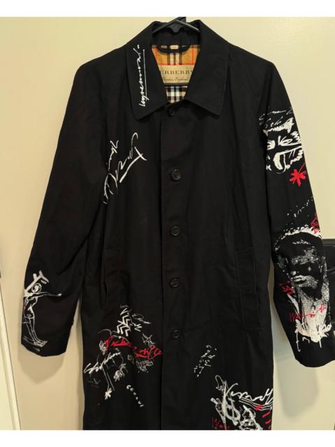 Burberry Burberry Artist Graffiti Collaboration Trench Coat