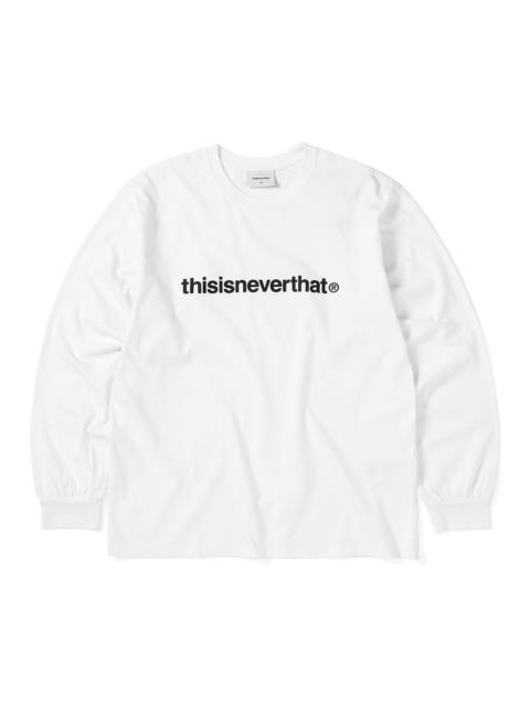 thisisneverthat® T-Logo L/S Tee White