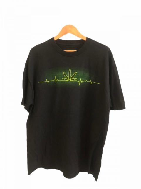 Other Designers Vintage - Weed Pulse beat shirt