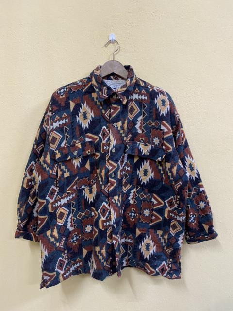 Other Designers Designer - Vintage Shirt Navajo Button Up
