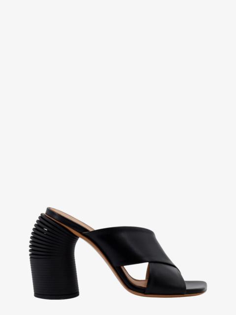 Off-White Leather Sandals