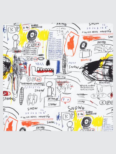 Other Designers Designer - Jean-Michel Basquiat Designer Handkerchief Bandana Print