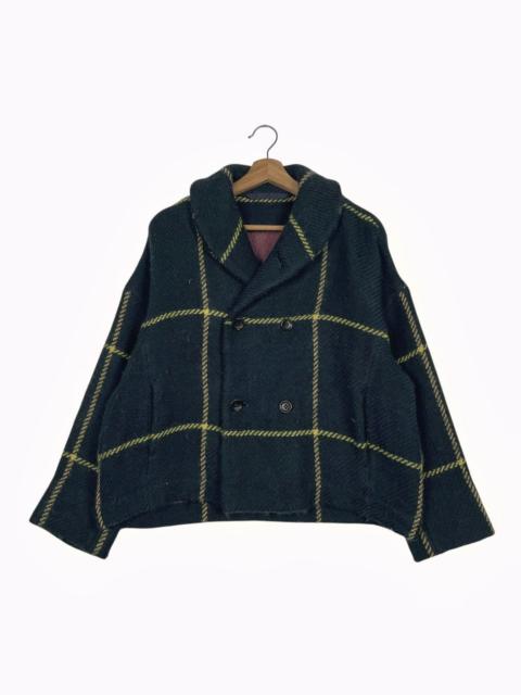 Other Designers 45rpm Studio Double Breasted Tartan Wool Jacket