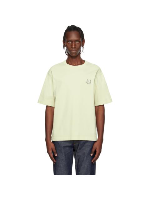 Maison Kitsuné Green Fox Head Oversize T-shirt