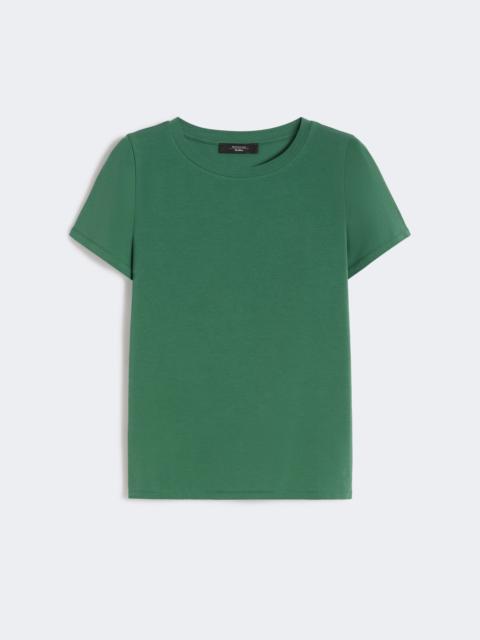 WEEKEND Max Mara Stretch jersey basic T-shirt - GREEN