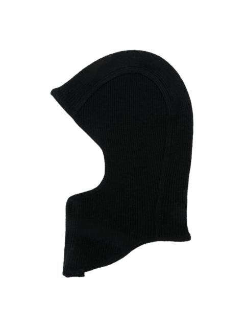 rib knit balaclava