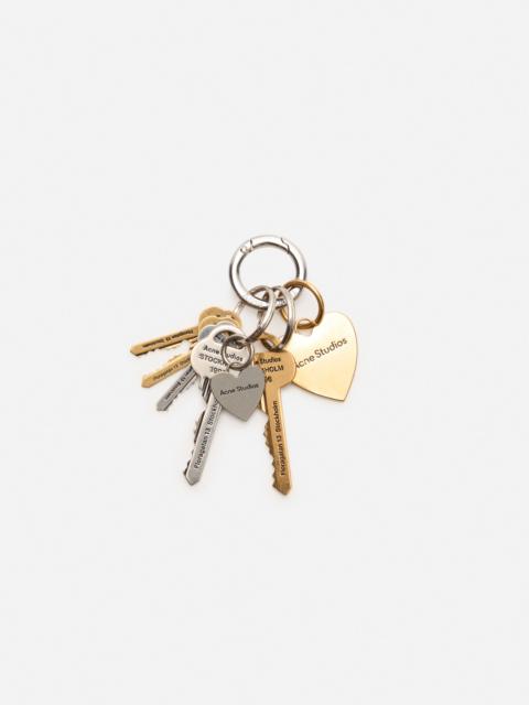 Acne Studios Keyring - Gold/silver