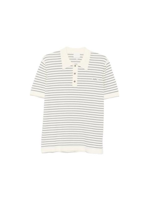 A.P.C. A.P.C. Neutrals Polo Shirts Men