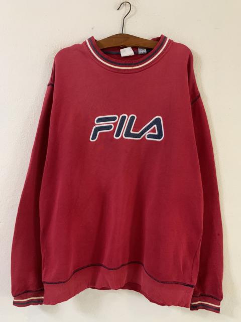 Other Designers Vintage Fila Spellout Big Logo Sweatshirt Madr in Canada