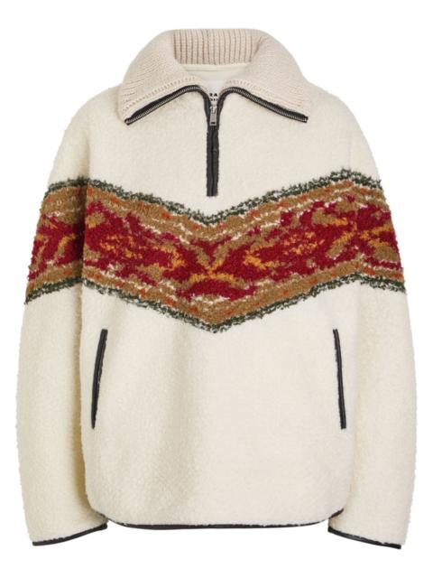 Isabel Marant Étoile Isabel Marant étoile Marner Jacquard Bouclé Sweatshirt