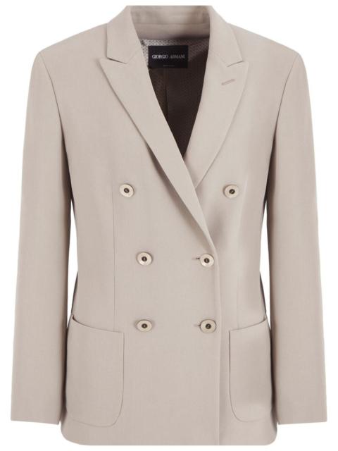 GIORGIO ARMANI Double-Breasted Blazer