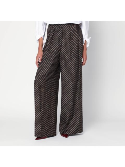 Dries Van Noten Dries Van Noten Palazzo Pants With A Pattern Women