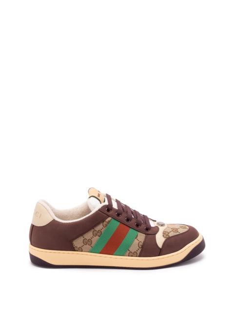 GUCCI Gucci Men `Original Gg` Fabric Sneakers