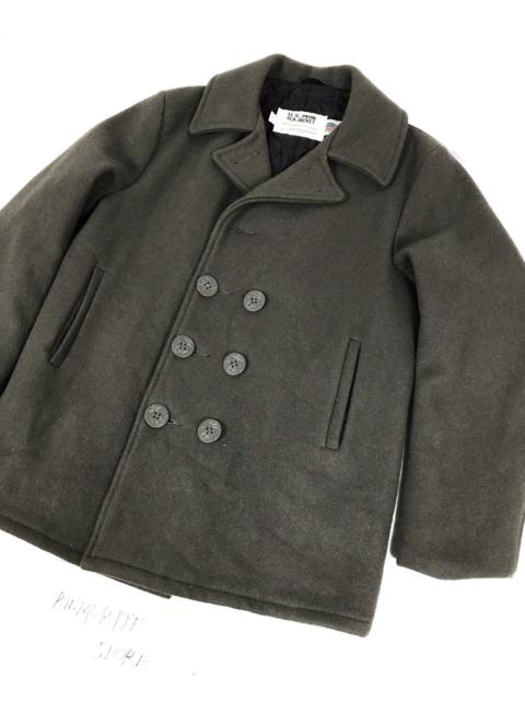 Schott U.S 740N PEA JACKET by Schott N.Y.C