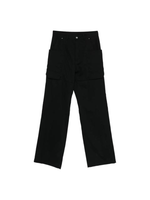 Rick Owens Rick Owens Black Trousers - Wide-Leg Trousers Men