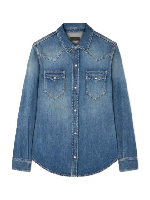 Alanui Medium Wash Denim Shirt