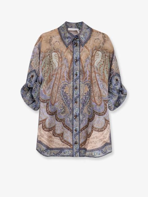 Zimmermann Wanderlust Silk Shirt