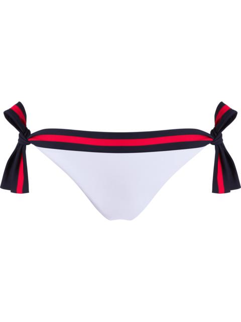 Vilebrequin Women Side Tie Bikini Bottom Solid - Vilebrequin x Ines de la Fressange
