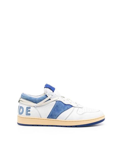 logo-lettering sneakers
