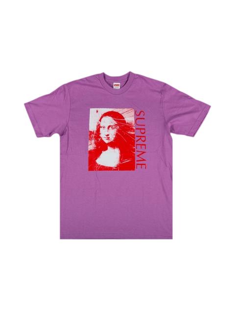 Supreme Supreme Mona Lisa T-Shirt 'Purple'