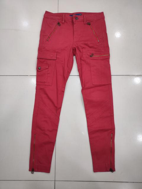 Other Designers Polo Ralph Lauren - POLO RALPH LAUREN FADED RED CARGO PANTS