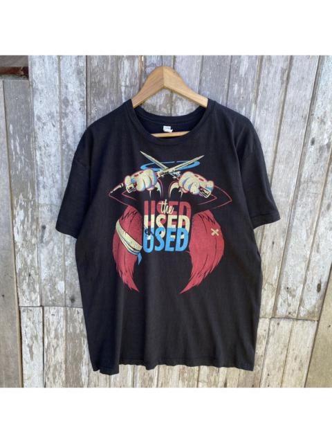 Other Designers Vintage - Thrashed Faded The Used Alternative Indie Rock Band Tee