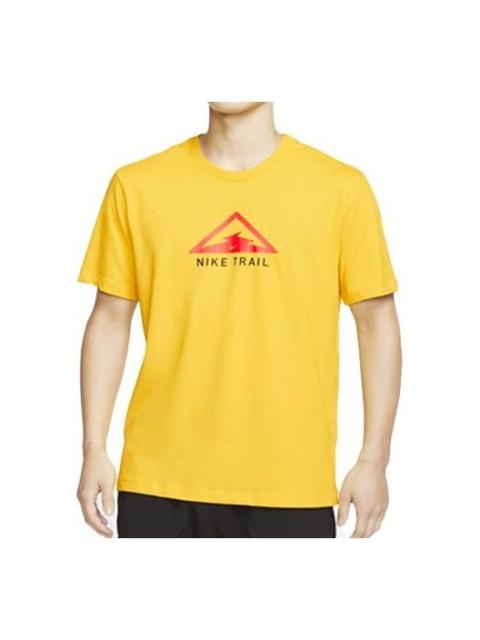 Nike Nike AS Men's NK Dry Tee Trail Speed Yellow CT3858-735
