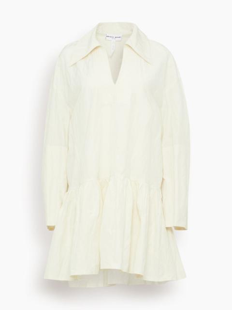 APIECE APART Romana Mini Dress in Cream