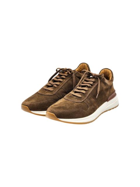 Ralph Lauren Ethan Suede Sneakers Brown EU 44 US 11 - NWB $990