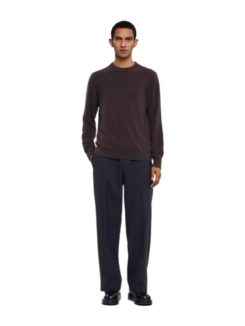 Sandro SANDRO Cashmere sweater in Caramel at Nordstrom