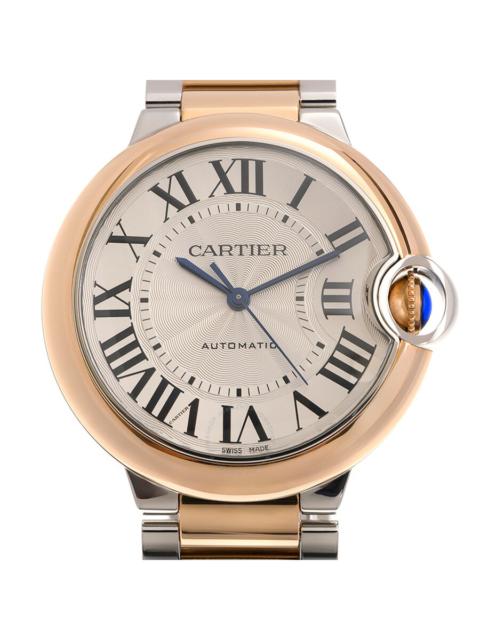 Cartier Cartier Ballon Bleu 36 Automatic 18kt Rose Gold and Stainless Steel Silver Dial Ladies Watch W2BB003