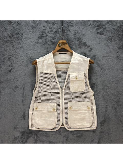 Other Designers Tracey Vest - Vintage Troy Bros Multipocket Mesh Vest #5957-215