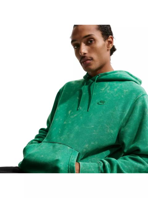 Nike Men's Sportswear Club Washed Fleece Hoodie