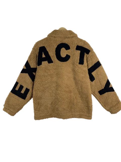 Other Designers Suggestion Jacket Japanese Brands Sherpa Full Zip