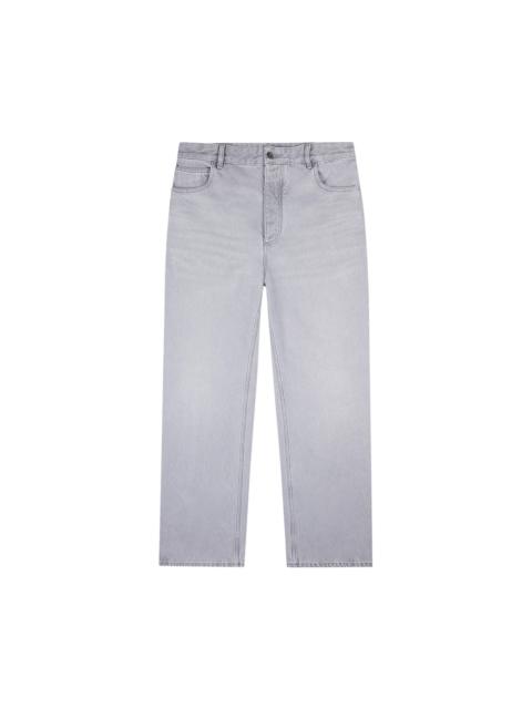 Bottega Veneta Washed Denim Trousers 'Light Grey'