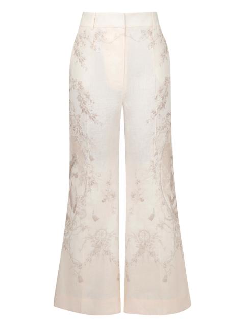 Zimmermann CROPPED FLARE PANT
