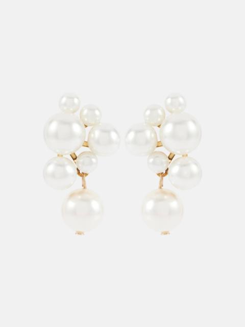 Jennifer Behr Perlita faux pearl earrings