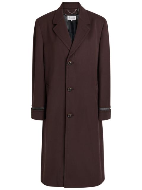 Maison Margiela Maison Margiela Single-breasted Wool Coat